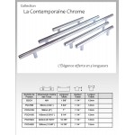 Poignée d'Armoire La Contemporaine Chrome 160 mm (6 5/16 ")